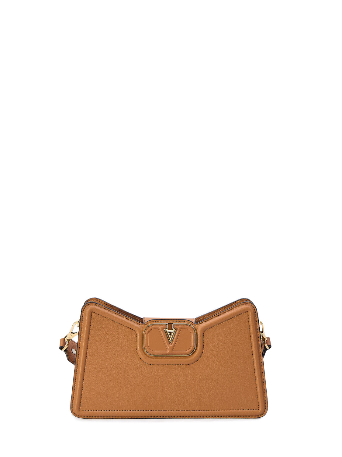 

Сумка через плечо Valentino Garavani VLogo Leather, коричневый