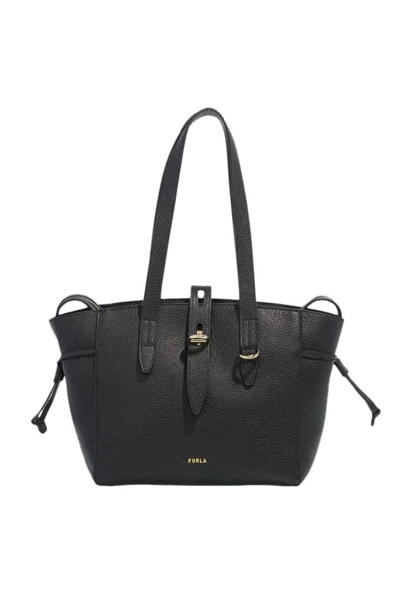 

Кожаная женская сумка через плечо с эмблемой FURLA, цвет O6000 Nero