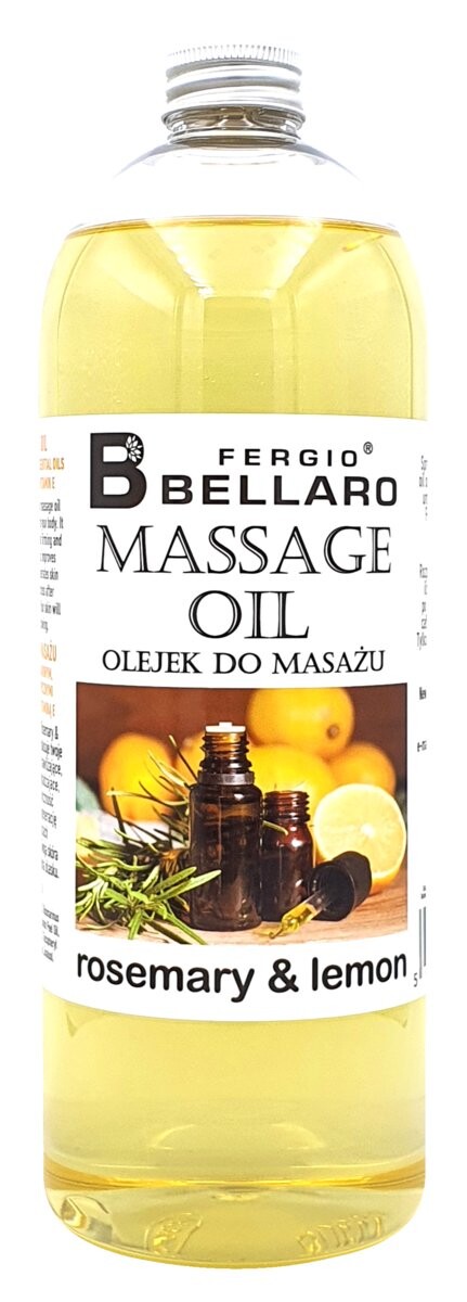 

Fergio Bellaro, Массажное масло Розмарин, Лимон, 1л