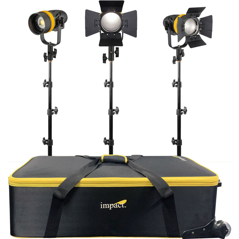 

Комплект из 3 двухцветных светодиодных фонарей Genaray Torpedo с чехлом