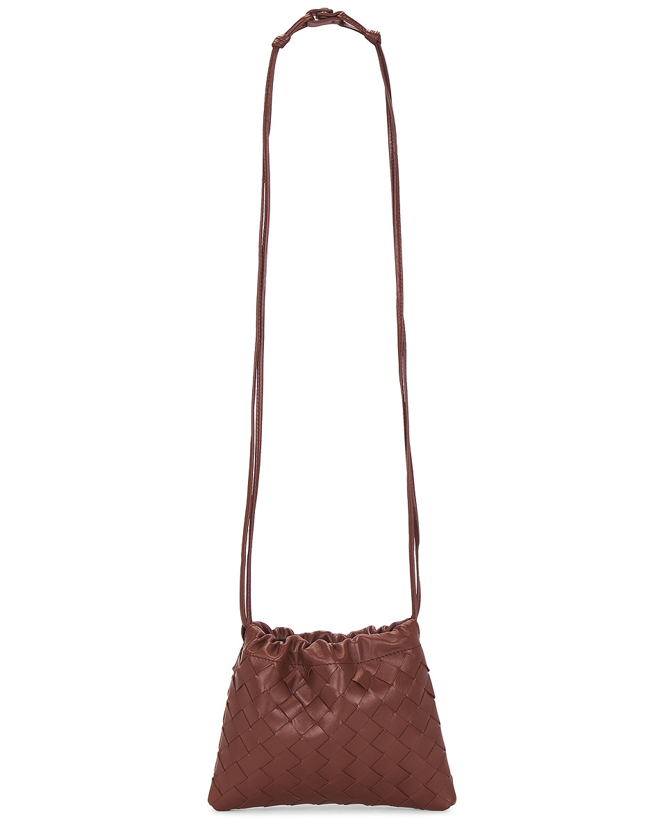 

Маленький мешочек для хранения Intrecciato Bottega Veneta, Sapele & Gold