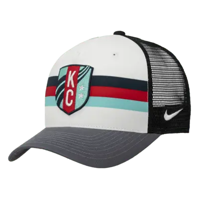

Бейсболка Nike Kansas City Current NWSL Trucker Cap, черный