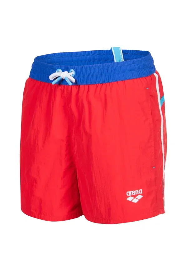 Плавки Arena Tapes beach short swimming shorts, красно-неоново-сине-бело-бирюзовый — фото 3