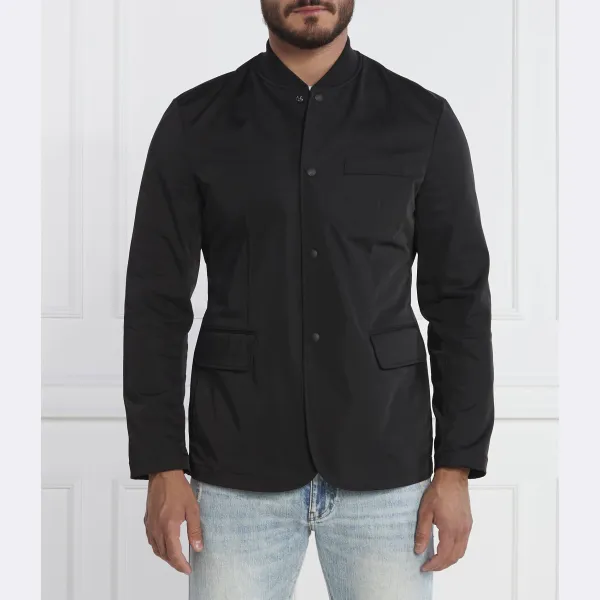 

Блейзер стандартного кроя Armani Exchange, черный
