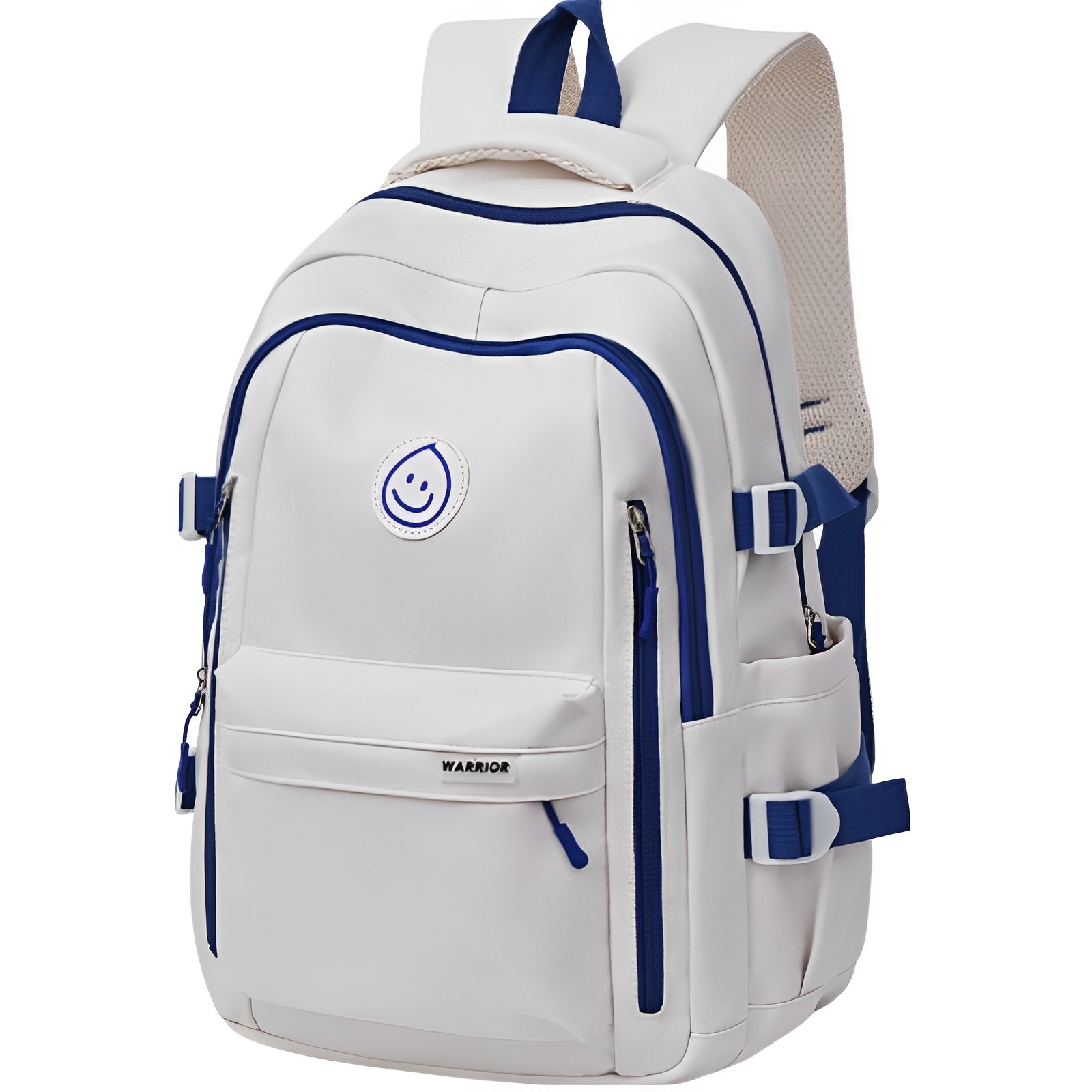 

Рюкзак Warrior Nylon Regular Унисекс Синий и Белый