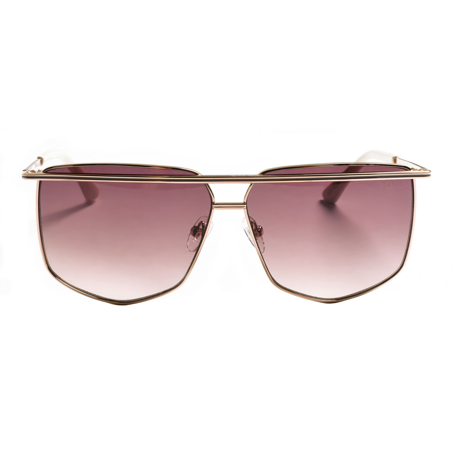 

Шестиугольные солнцезащитные очки из ацетата gu7851 Guess, золото