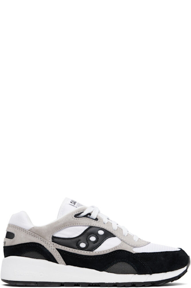 

Бело-черные кроссовки Shadow 6000 Saucony