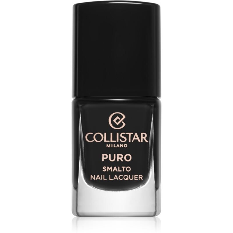 

Collistar Puro Long-Lasting Nail Lacquer стойкий лак для ногтей оттенок 313 Nero Intenso 10 мл