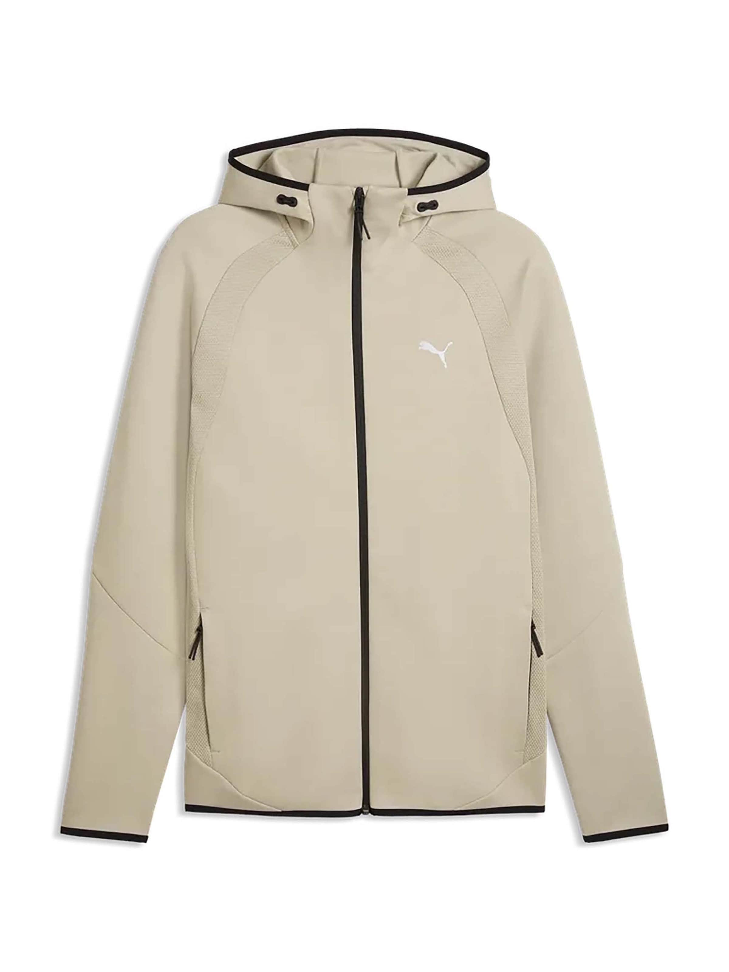 

PUMA Спортивный свитшот 'Evostripe Fz' в бежевом цвете