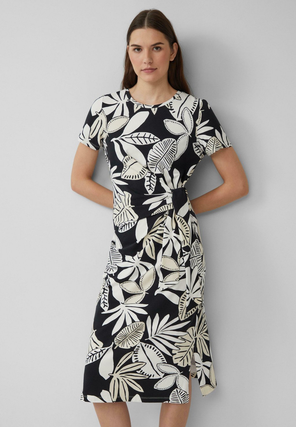 

Платье из джерси Shift dress s.Oliver, белый