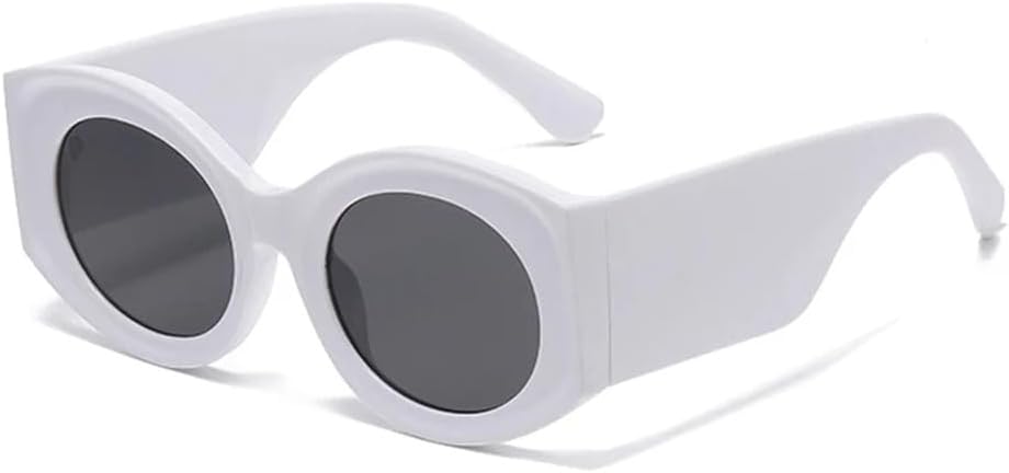 

Большие овальные женские солнцезащитные очки, цвет «желе», оранжевый леопардовый принт, защита от УФ-излучения UV400, мужские градиентные, для занятий спортом на открытом воздухе, бега и путешествий UYPTK, White Gray