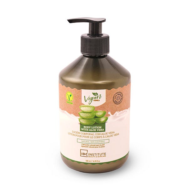 

Веганский крем для тела IDC INSTITUTE Body Lotion Aloe Vera, 500 мл