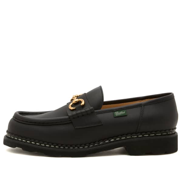 Кожаные мокасины Orsayti Paraboot, черный