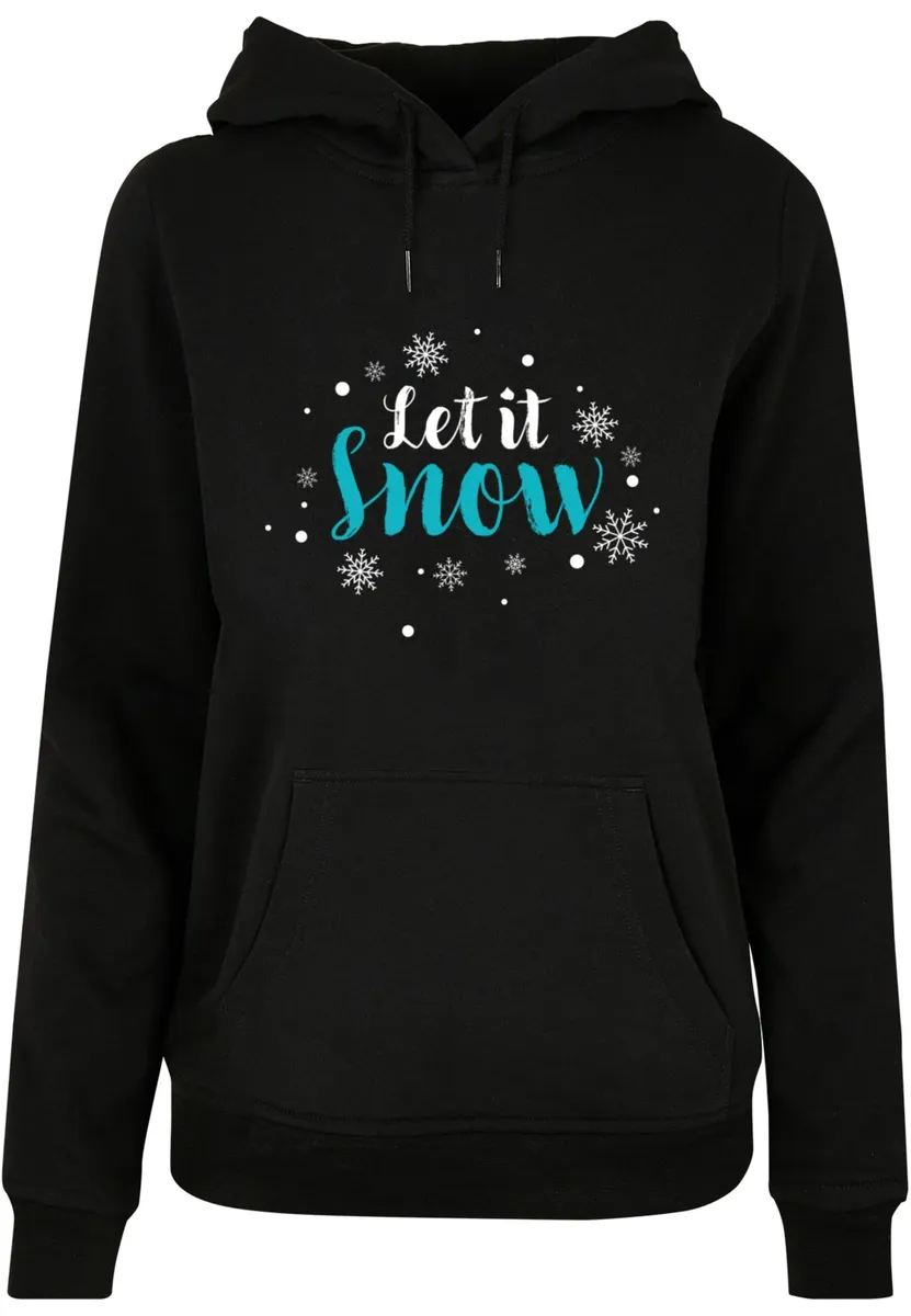 

Толстовка Merchcode " Merchcode Ladies Let it Snow Basic Hoody", черный