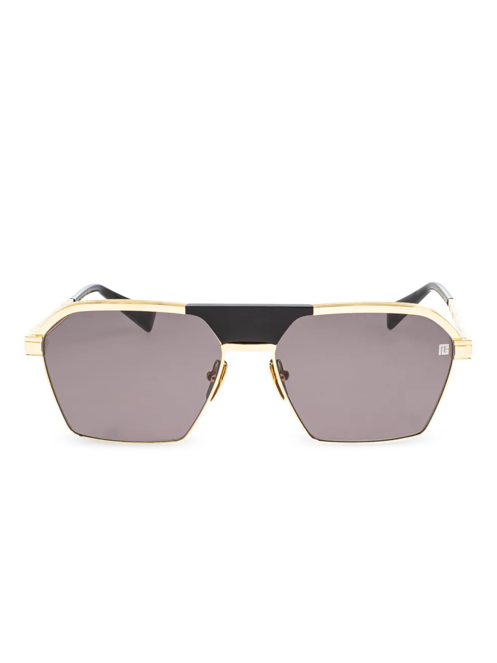 

Солнцезащитные очки Sergeant Balmain Eyewear, золотой