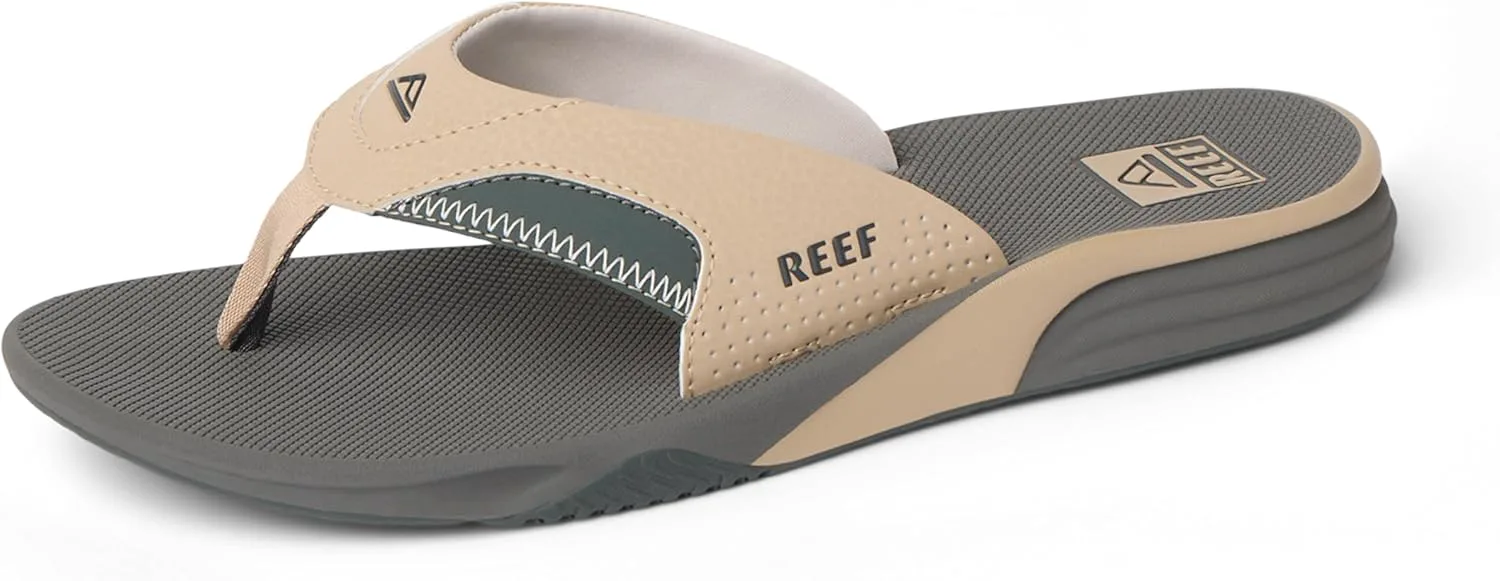 Мужские шлепанцы REEF Cushion Fanning, серый