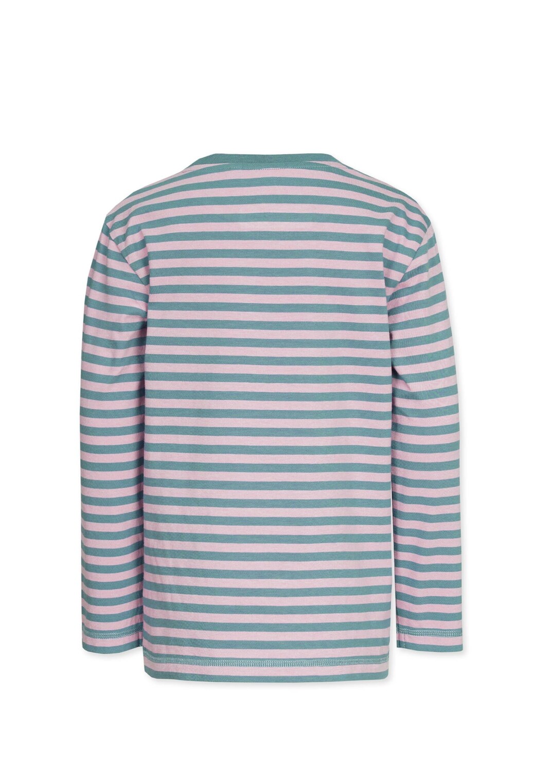 Лонгслив Band of Rascals Striped, цвет chinois green faded pink — фото 2