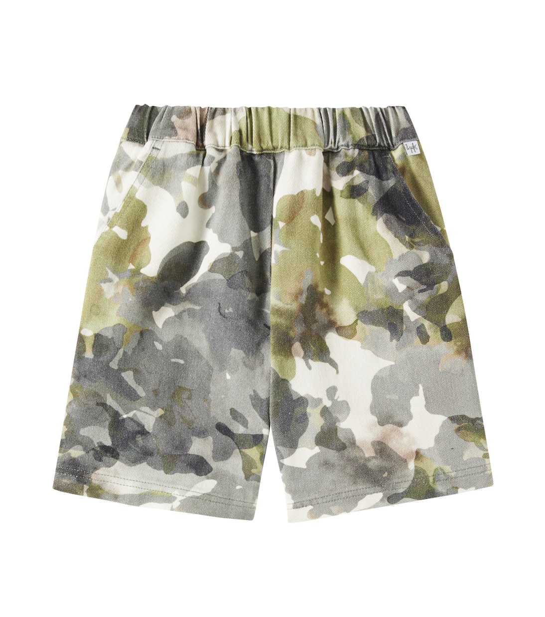 

Бермуды из хлопковой смесовой ткани Il Gufo, Dark Green