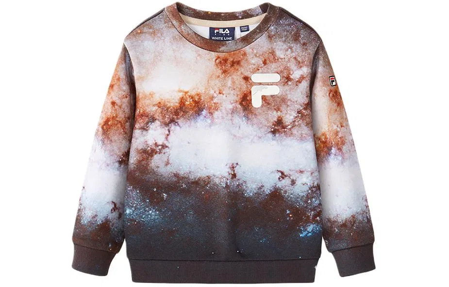 Детская толстовка с принтом All Over Print FILA KIDS, All Over Print