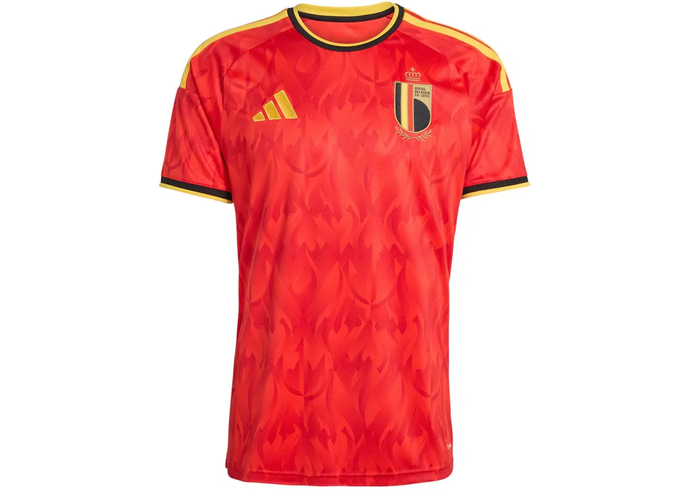 Мужская футбольная джерси Adidas, Red Bold Gold