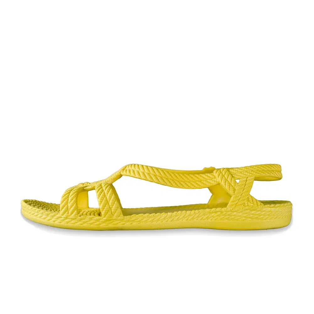 Детские сандалии с перекрестными ремешками Esmirna Brasileras, Yellow — фото 3