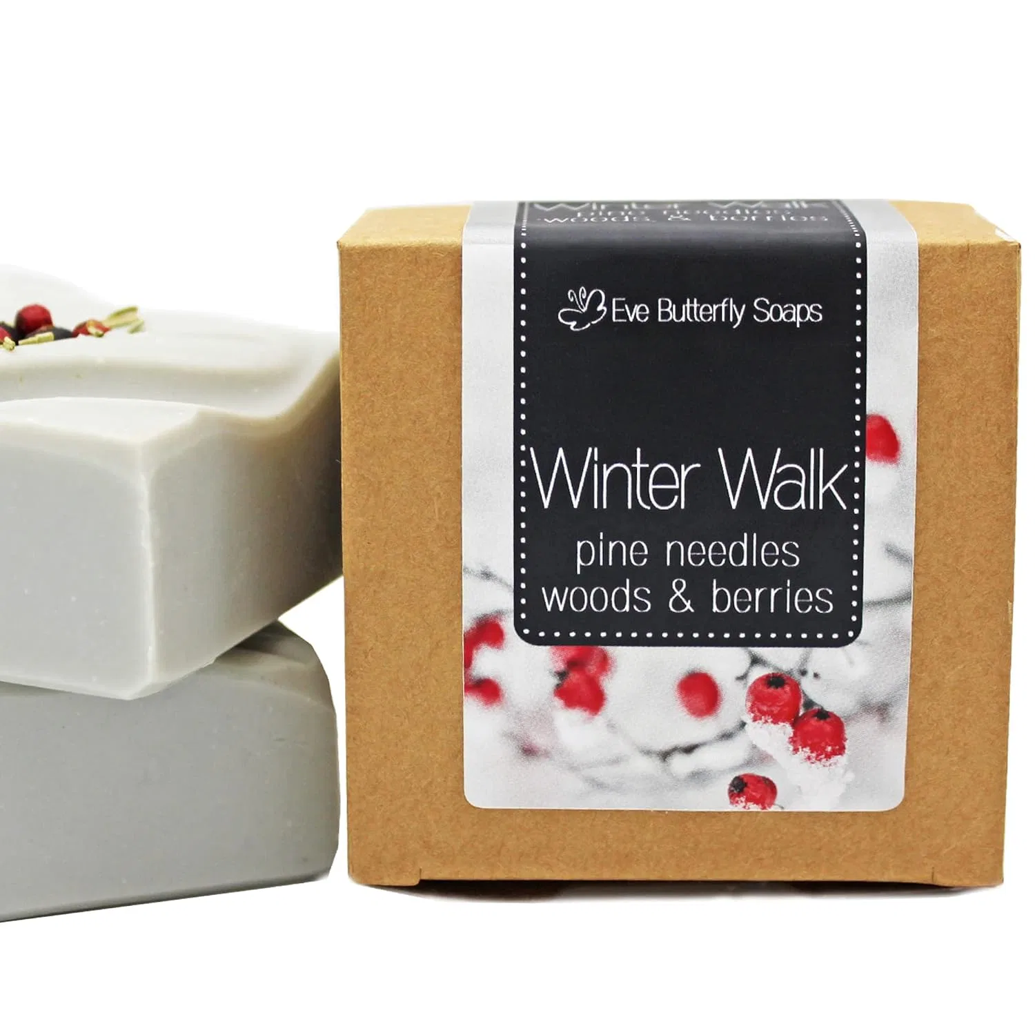 Мыло рождественское Winter Walk, EveButterflySoaps, 120 г — фото 3