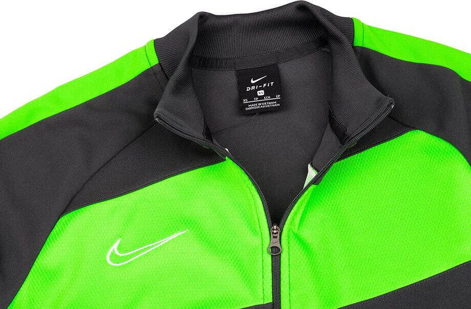 Женская тренировочная куртка с длинным рукавом Academy Pro Nike, Fluoreszierendes Grun / Dunkelblau — фото 3