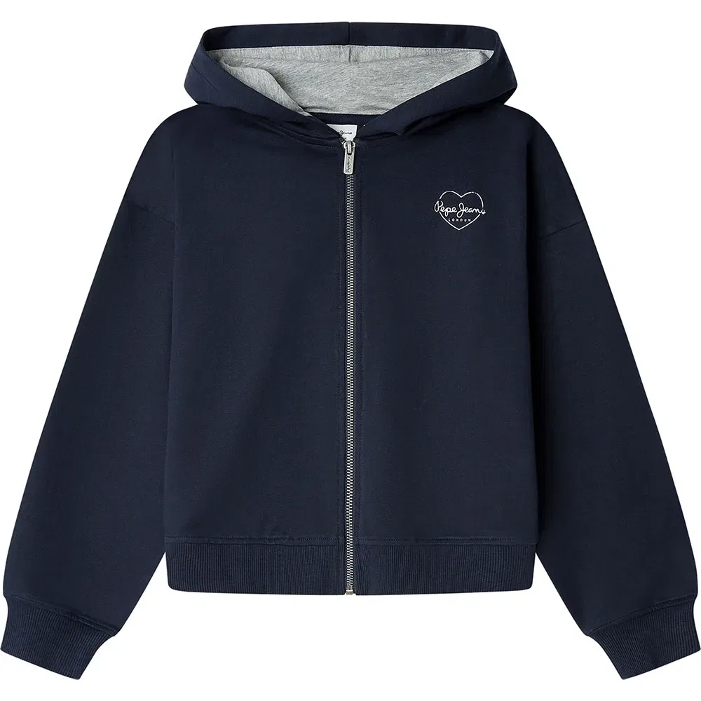 Детский свитшот для девочек с принтом Avy Pepe jeans, Blue