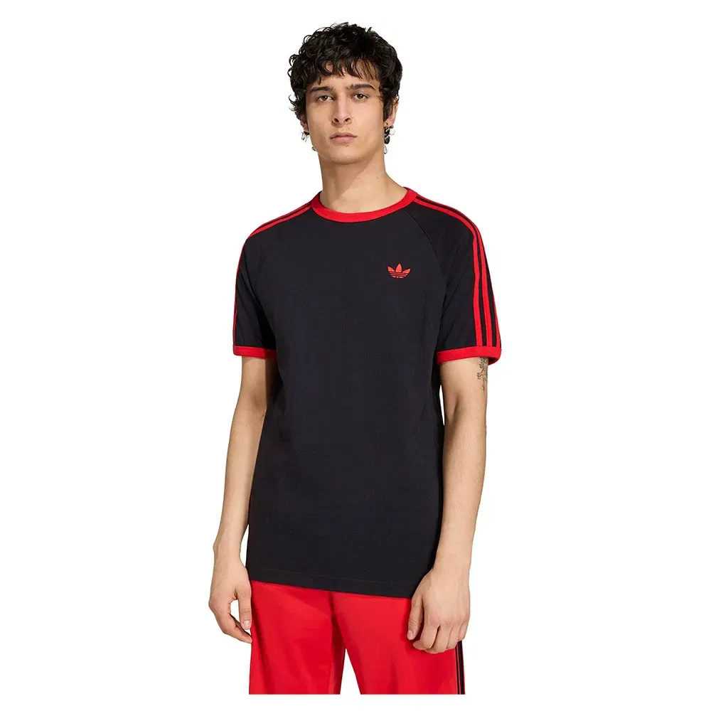 Мужская футболка с коротким рукавом 3 Stripes Adidas Originals, Black