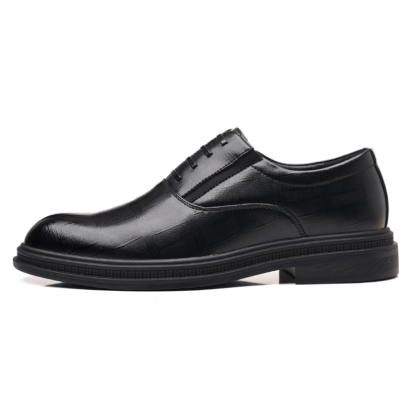 CKVUSAMG Мужские повседневные туфли черные - черные-8см, цвет Black-8cm — фото 3