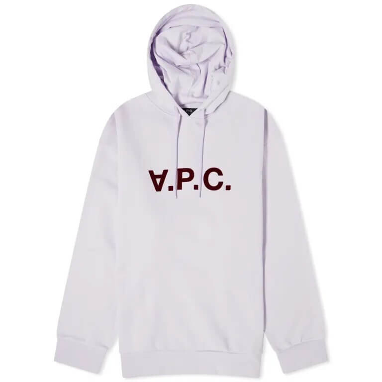 

Толстовка A.P.C. Milo VPC Logo, светло-розовый