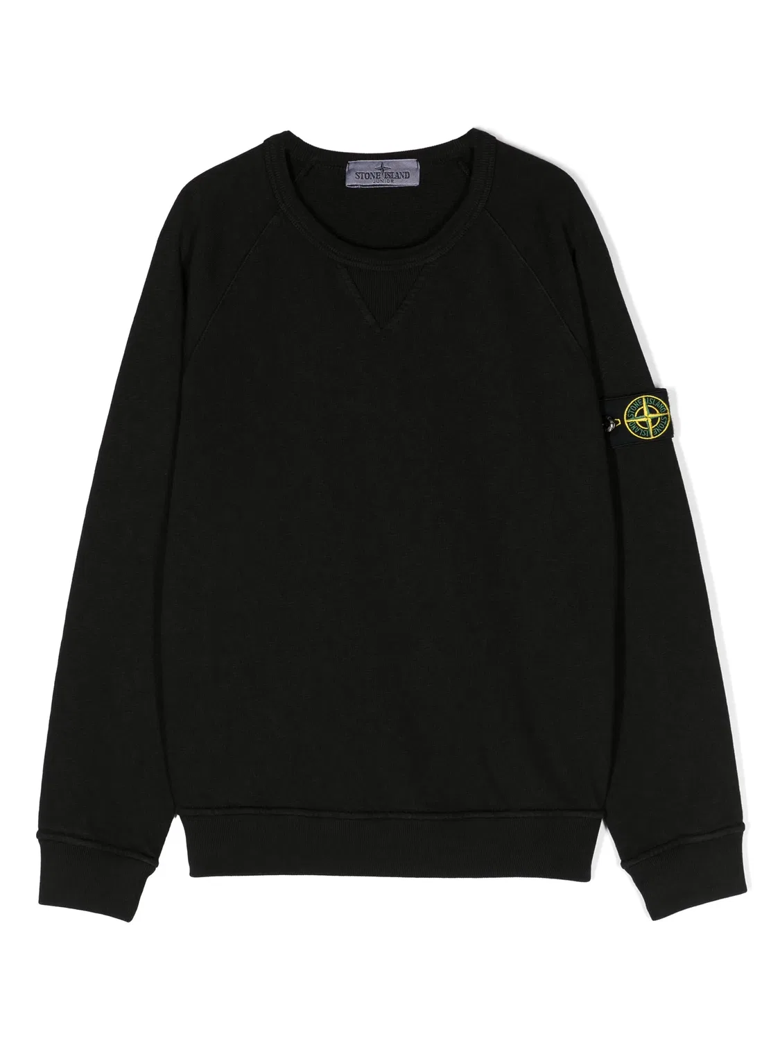 Свитшот с компасом Stone Island, черный