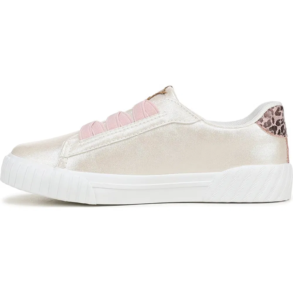 Детские слипоны Wander On-K Blowfish Malibu, White Multi Faux Leather — фото 4