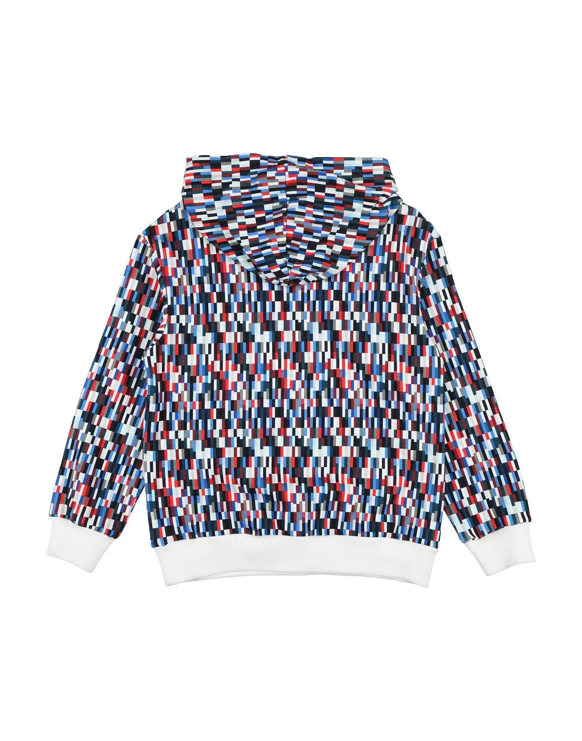 Детская футерная кофта с капюшоном и длинным рукавом Missoni, светло-синий — фото 2