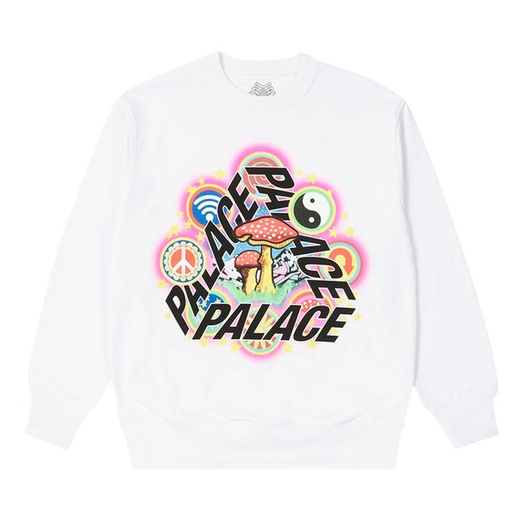 

Толстовка Palace Bun 5G Crew 'White', белый