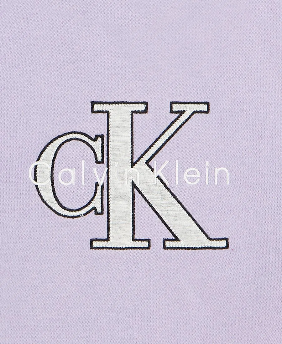 Свитшот с логотипом Calvin Klein, Orchid Petal — фото 4