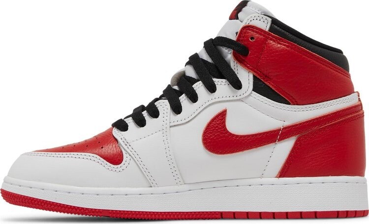 Кроссовки Air Jordan 1 Retro High OG GS Heritage, красный — фото 3