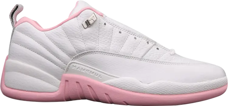 Кроссовки Wmns Air Jordan 12 Retro Low Real Pink, белый