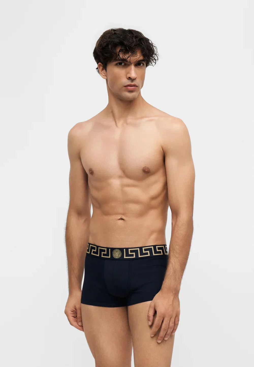 Нижнее белье - боксерские шорты Versace, Blue/Gold_Coloured