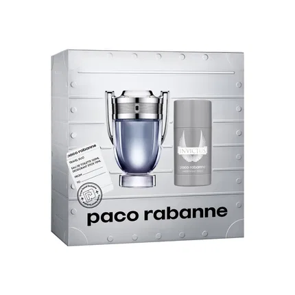 Набор парфюмерный Paco Rabanne Invictus, 100 мл + дезодорант-стик