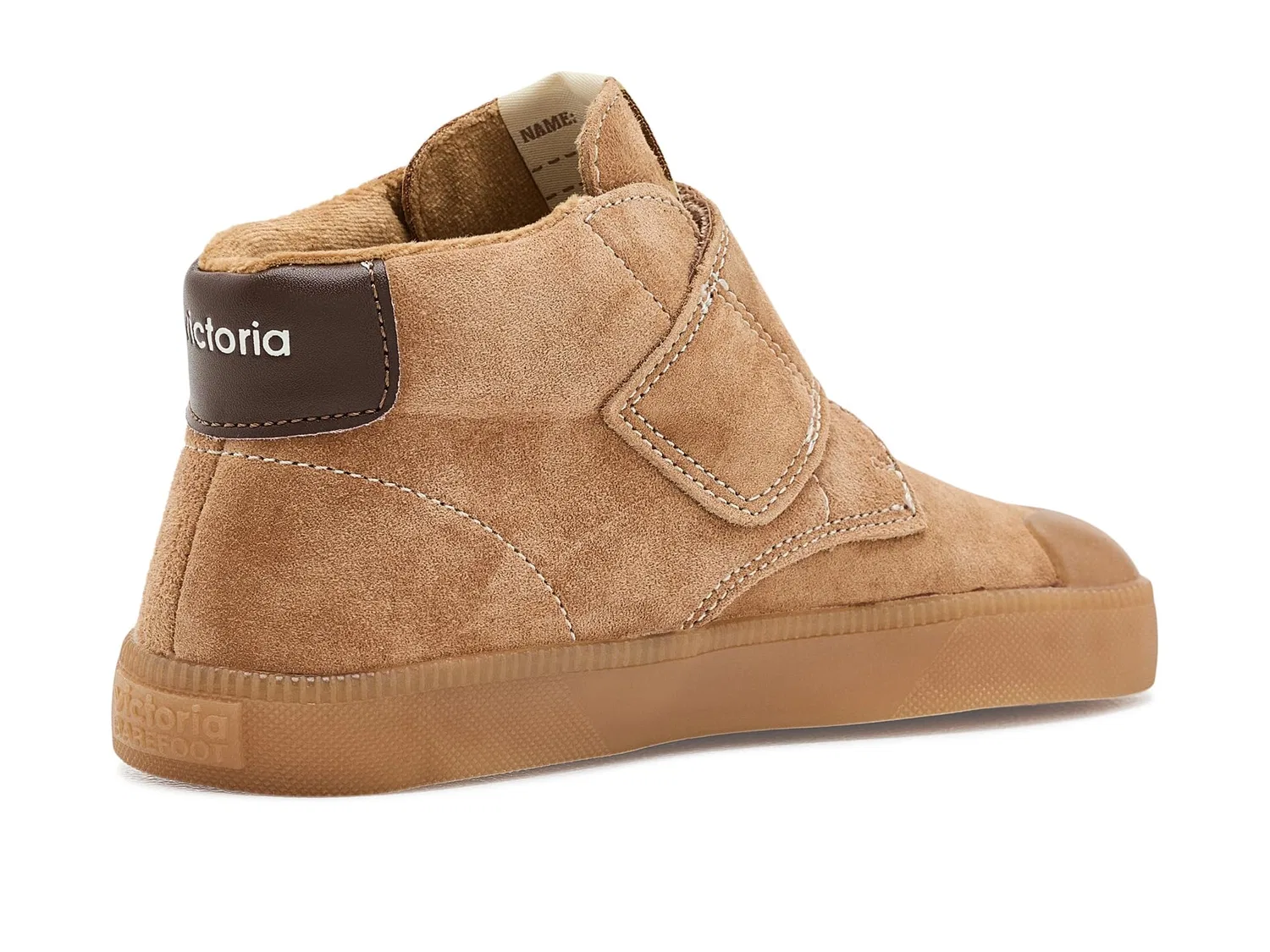 Кроссовки Oliver Barefoot Botin Serraje (для малышей, маленьких и больших детей) Victoria Kids, Camel — фото 4