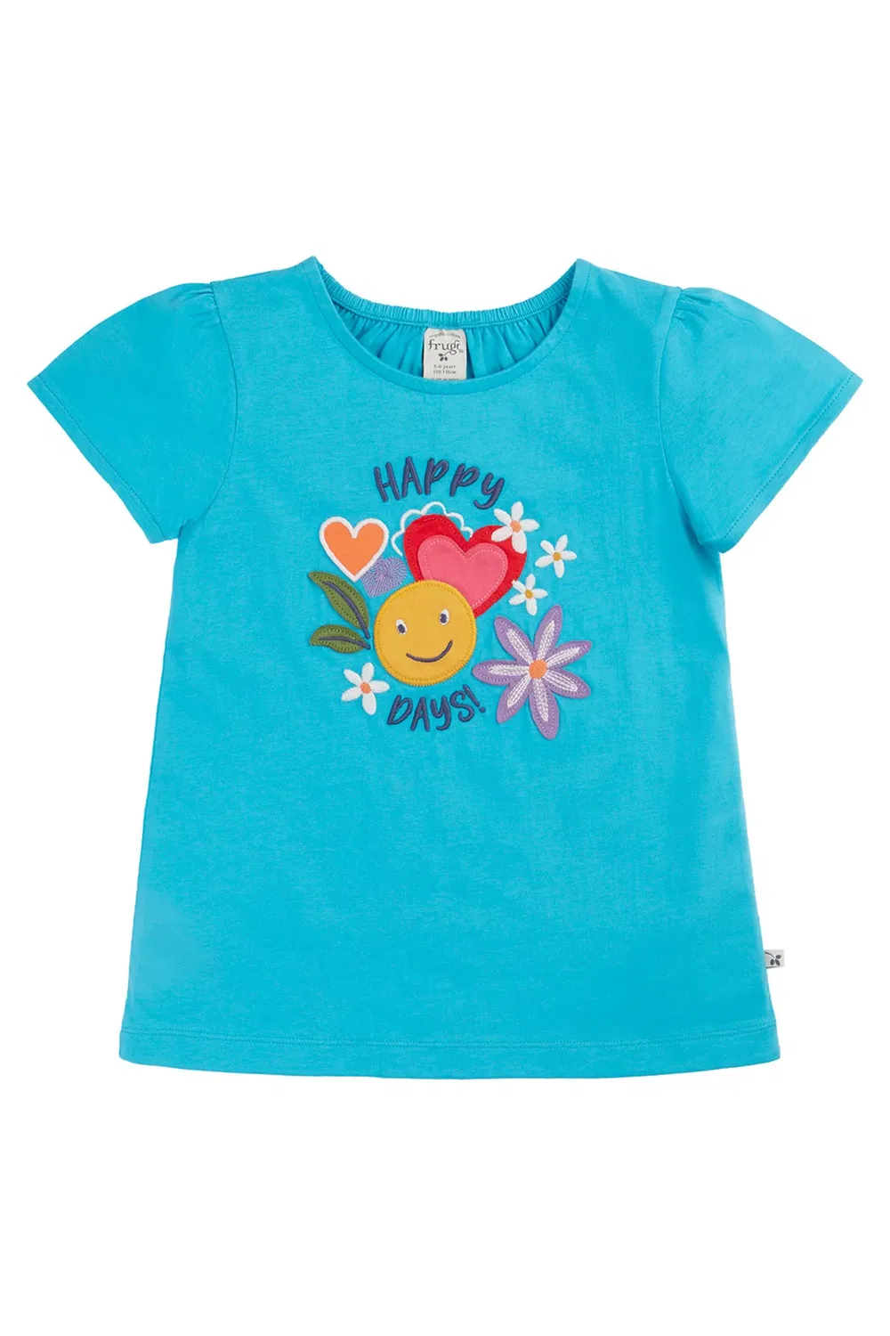 Футболка с аппликацией Lia Frugi, Blue