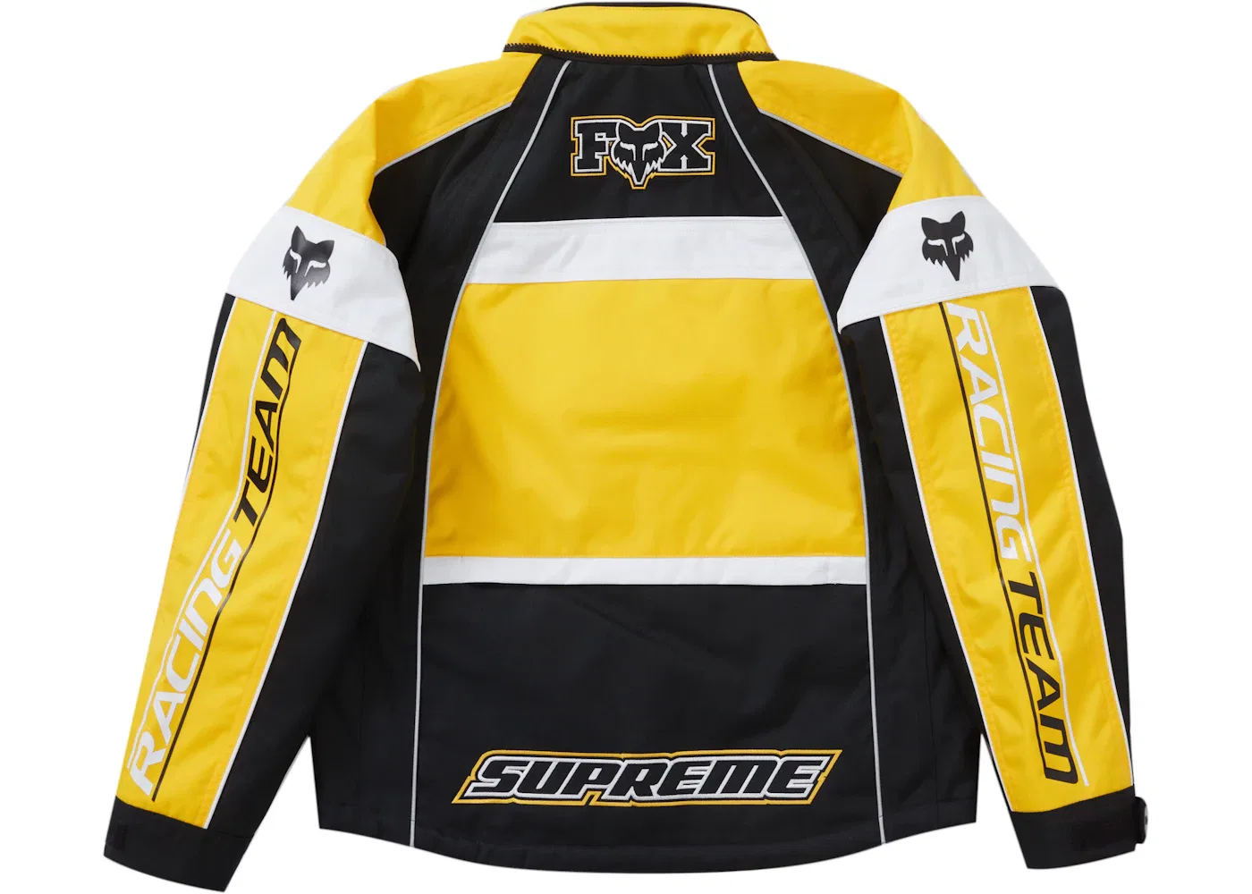 Мужская куртка с принтом Supreme Jacket, Yellow — фото 2