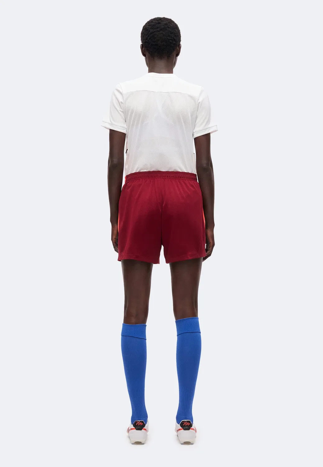 Женские футбольные шорты - спортивные шорты Nike Performance, Team Red/Bright Crimson — фото 3