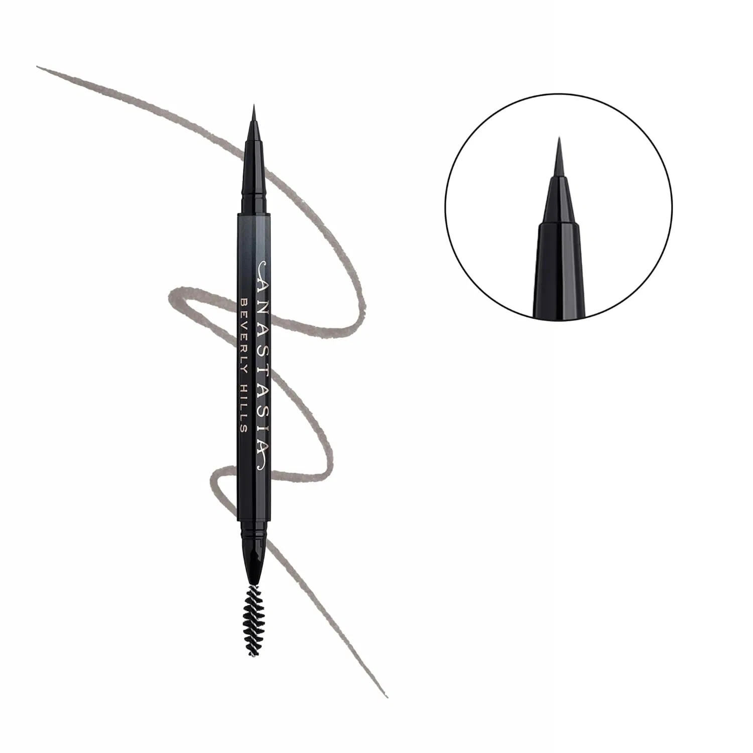 Карандаш для бровей Microstroke, Anastasia Beverly Hills, Dark Brown — фото 2