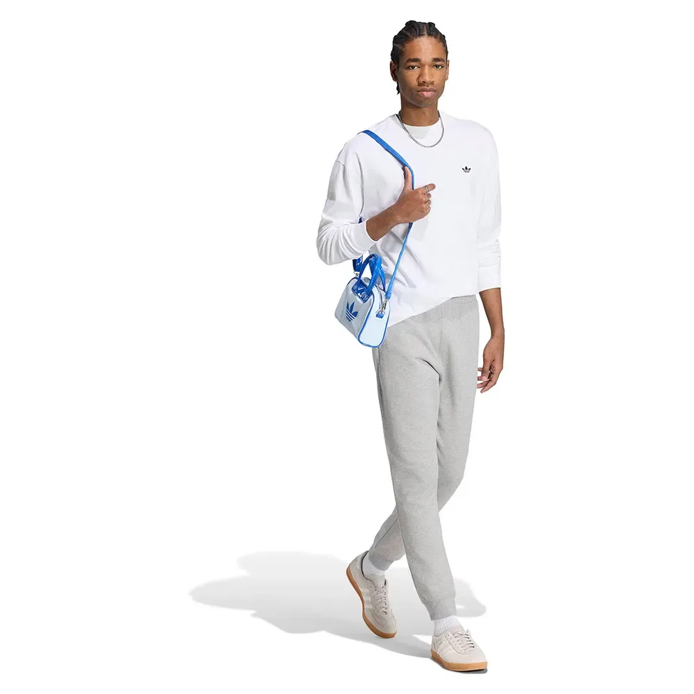 Футболка с длинным рукавом Trefoil Essentials Adidas Originals, белый — фото 4