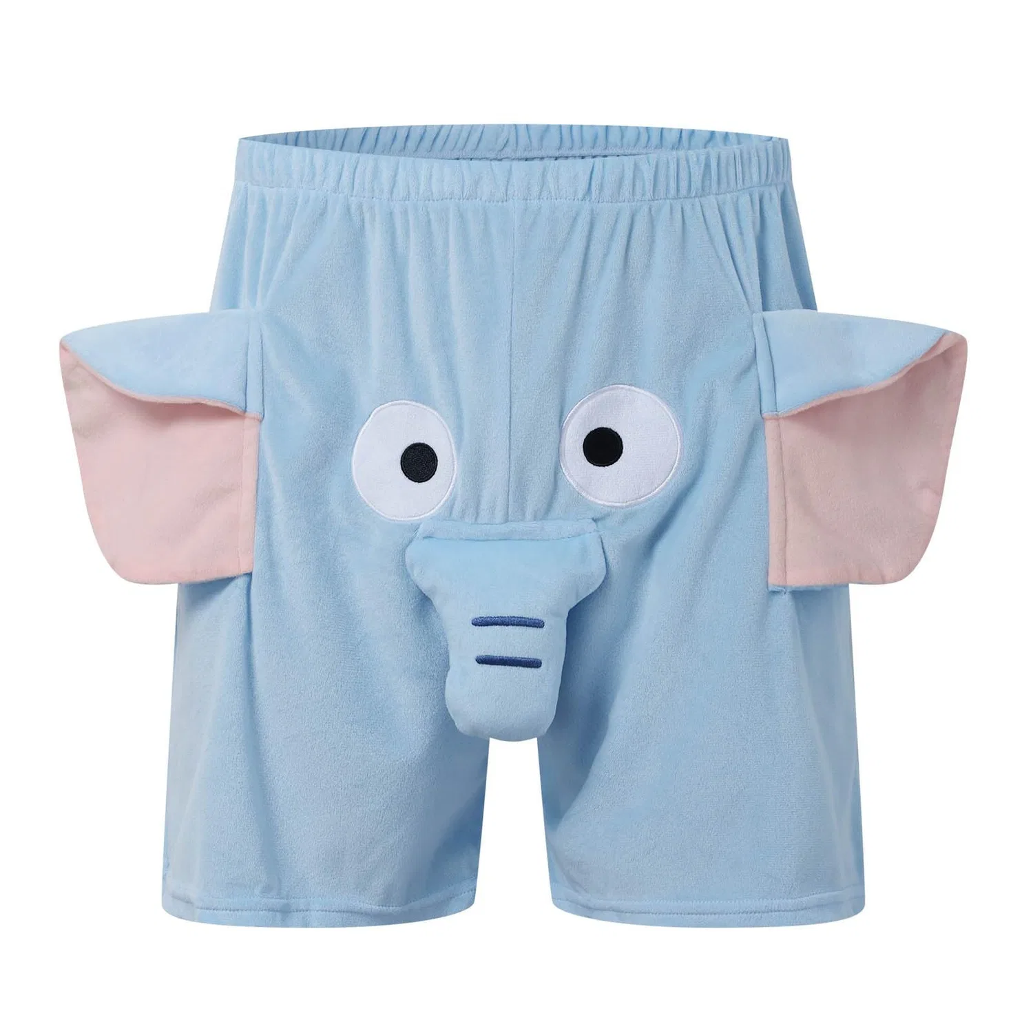 Мужские боксеры с принтом A Funny Elephant Boxer, 71-blue