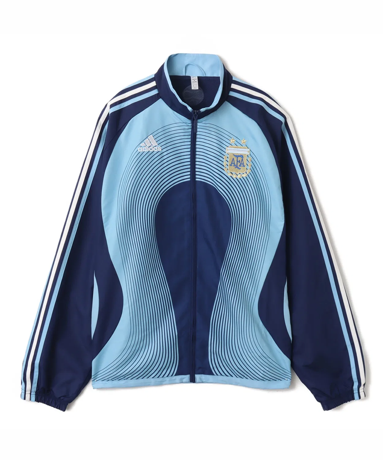 Мужской лонгслив с принтом Adidas Argentina Away Track Top 2006, Blue