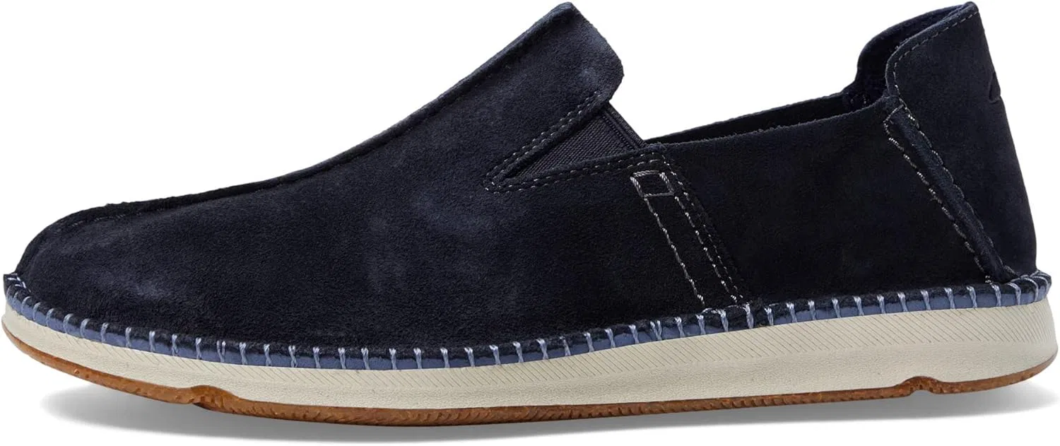 Мужские лоферы Clarks Gorsky Step, Navy Velour — фото 4
