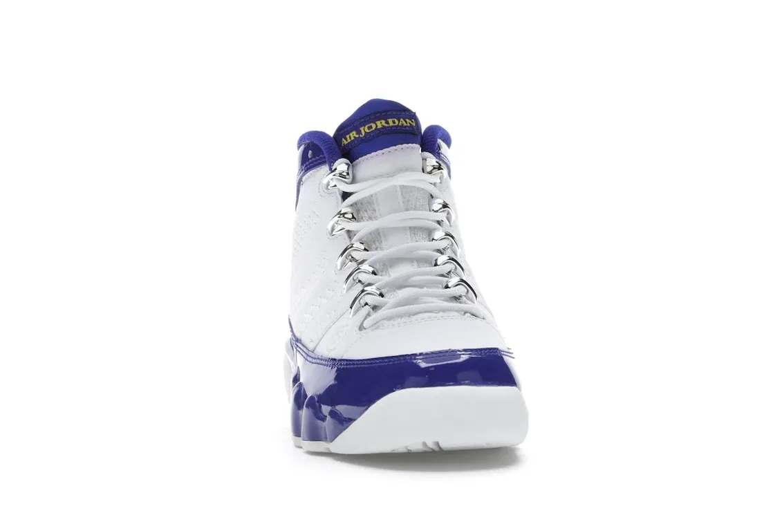 Детские кроссовки Lifestyle Jordan 9 Retro Jordan, White Concord Tour Yellow — фото 2